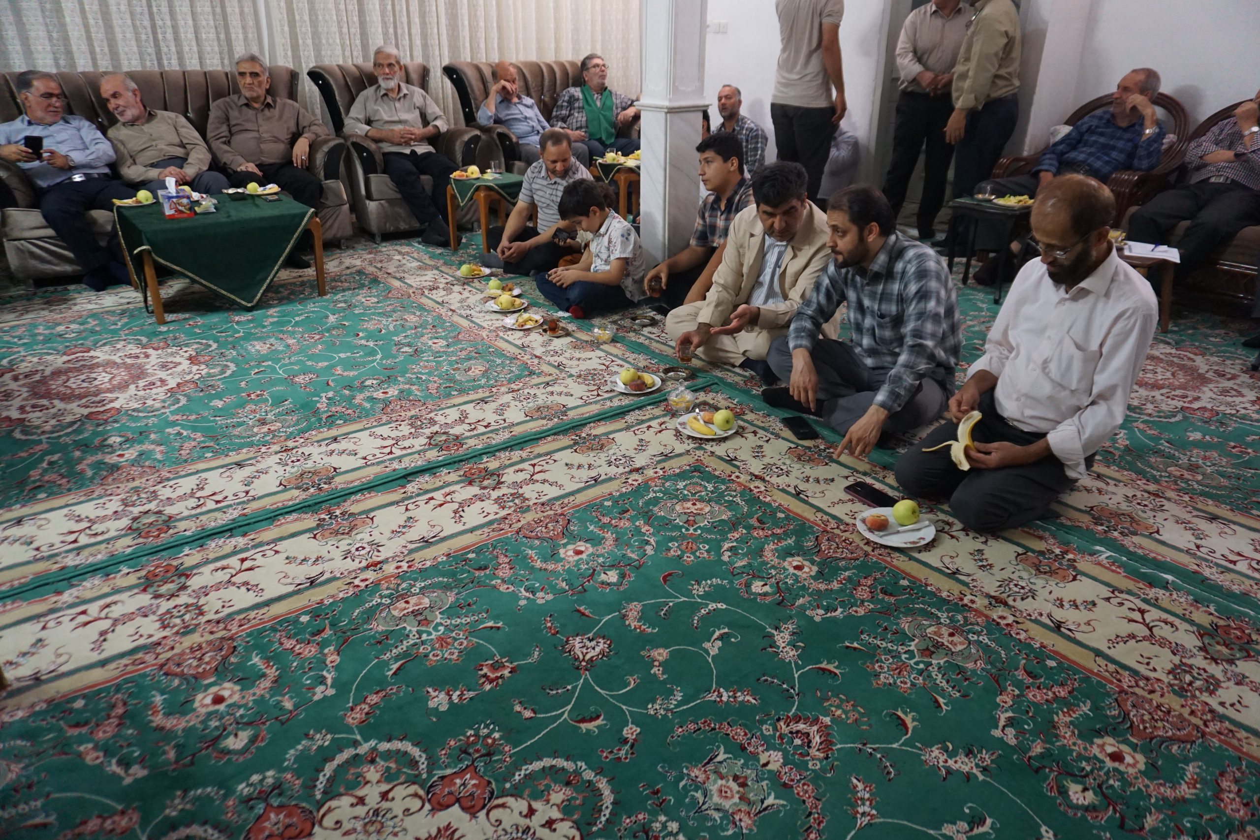 گزارش تصویری مراسم۲۶ شهریور منزل حاج ابوالفضل منادی+تصاویر