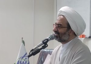جلسه بانوان سرپرست خانوار با سخنرانی حجت‌الاسلام والمسلمین حسین صالح‌خواه در مؤسسه خیریه تکفل و سرپرستی ایتام قم