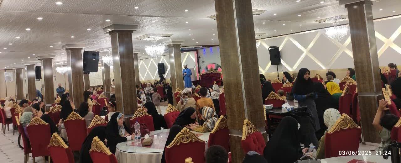 برگزاری جشن عید غدیر برای فرزندان سادات تحت حمایت مؤسسه خیریه ایتام قم